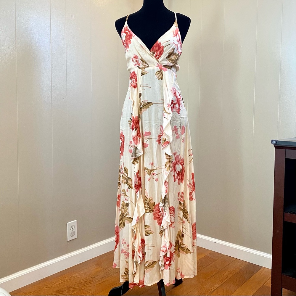 Floral Ruffle Dress